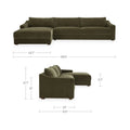 MOES, FARROW MODULAR SECTIONALS, SOFA