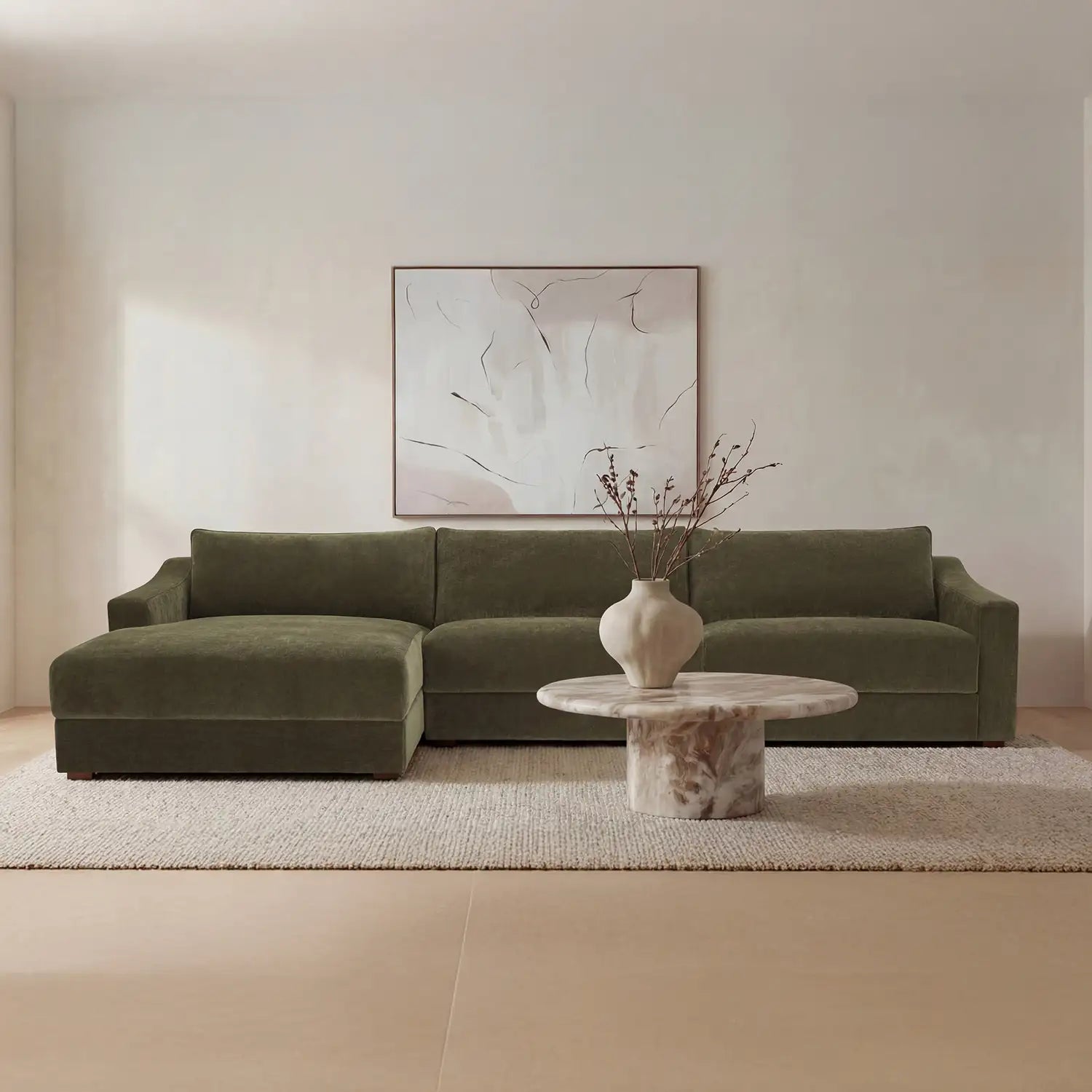 MOES, FARROW MODULAR SECTIONALS, SOFA