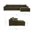 MOES, FARROW MODULAR SECTIONALS, SOFA