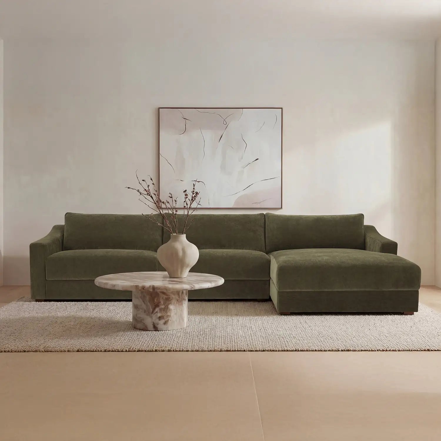 MOES, FARROW MODULAR SECTIONALS, SOFA