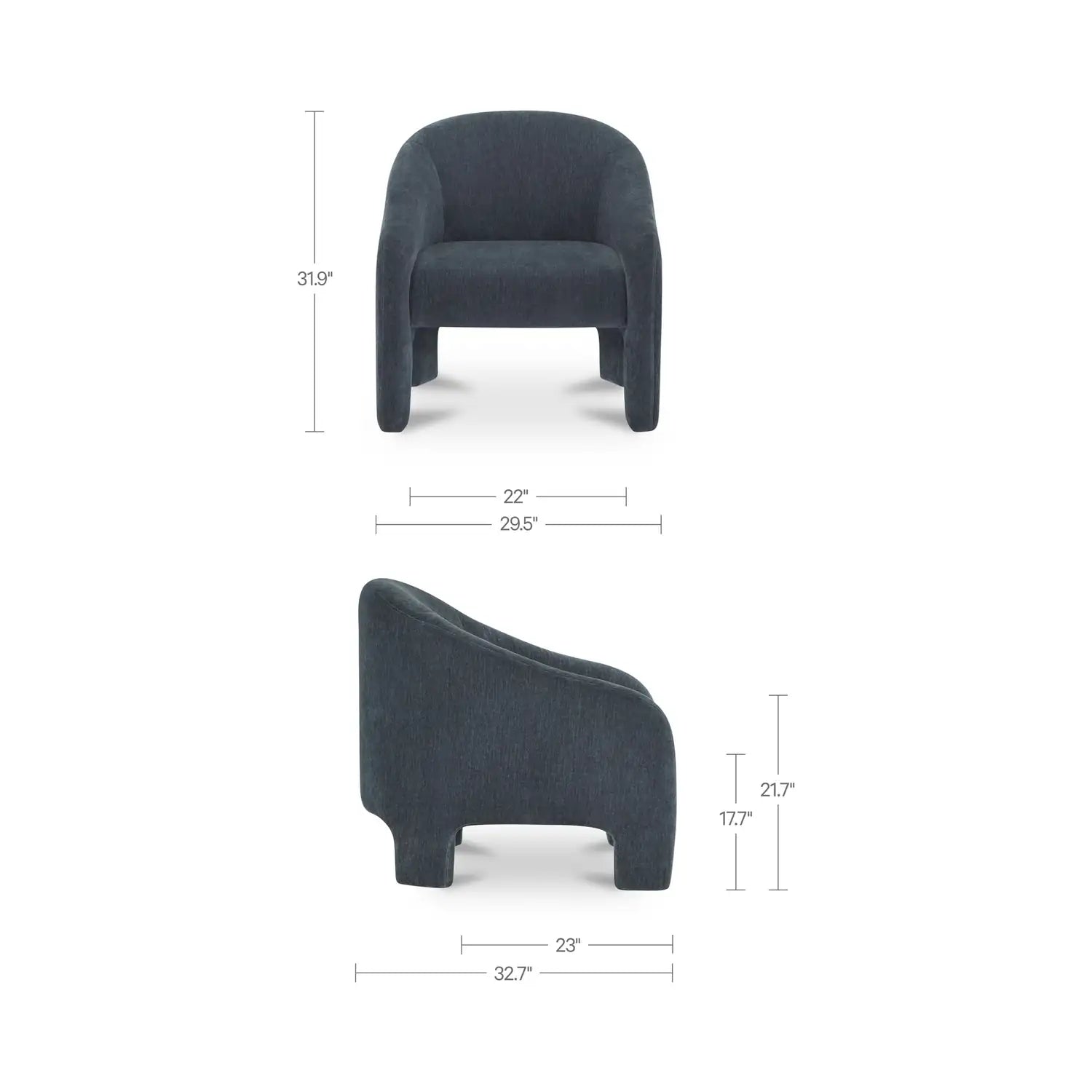 MOES, TUVA ACCENT CHAIRS, LOUNGE