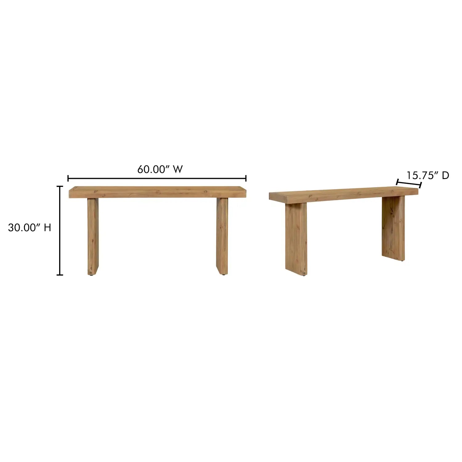 MOES MONTEREY CONSOLE TABLES - Consoles