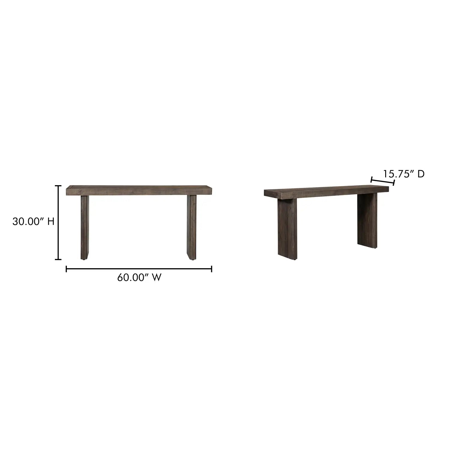 MOES MONTEREY CONSOLE TABLES - Consoles