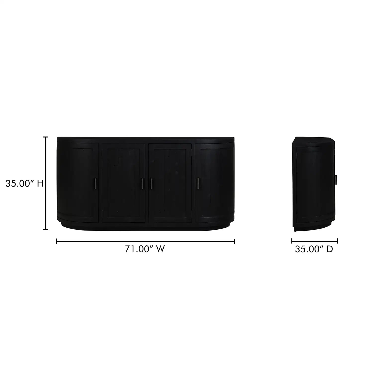 MOES NICOLA SIDEBOARDS - Cabinets & Bar