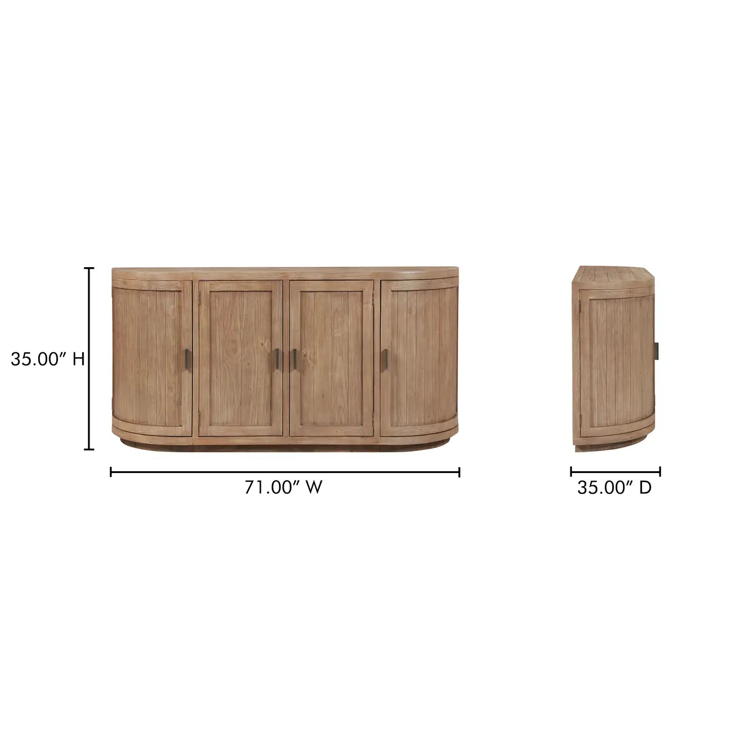 MOES NICOLA SIDEBOARDS - Cabinets & Bar