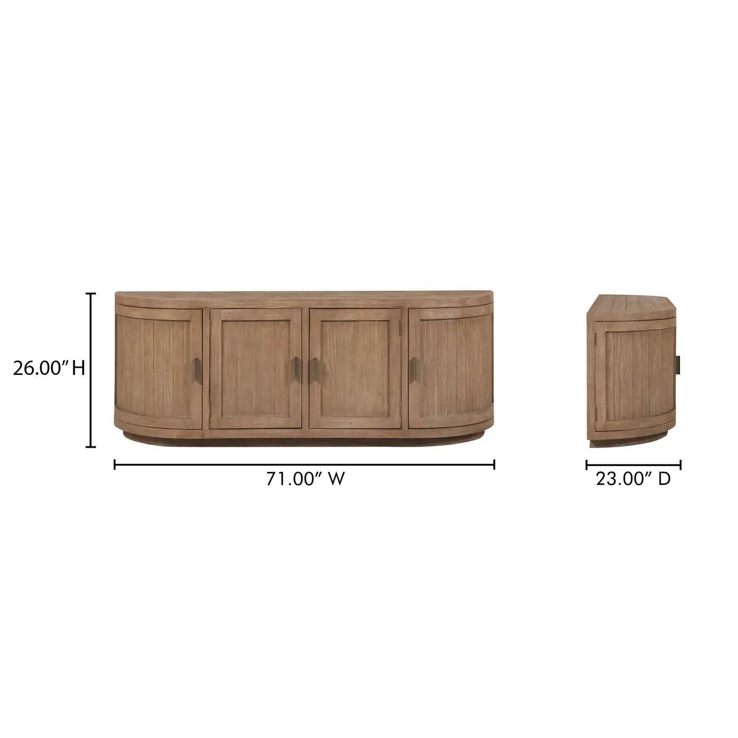 MOES NICOLA MEDIA UNITS - Cabinets & Bar