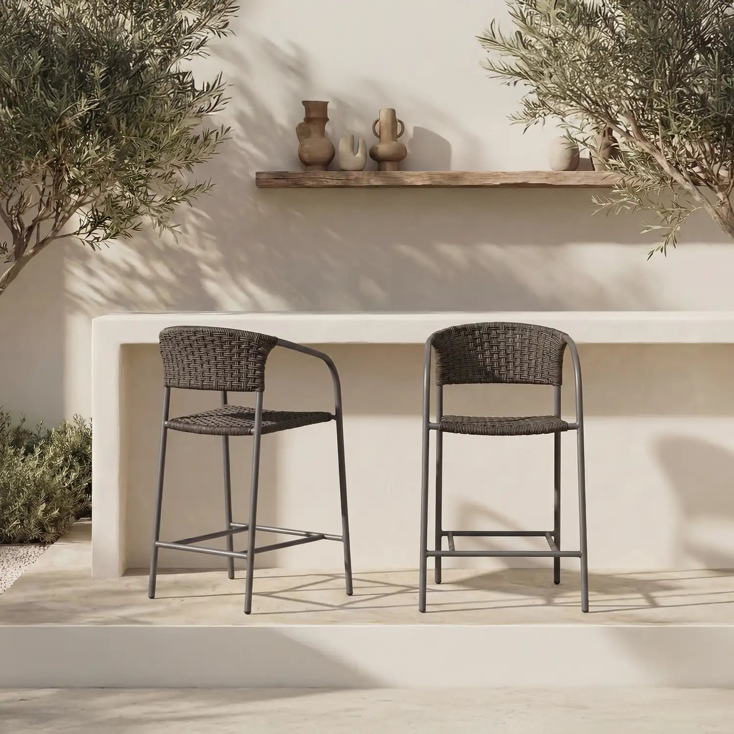 MOES, ZOLA COUNTER STOOLS, BAR STOOLS