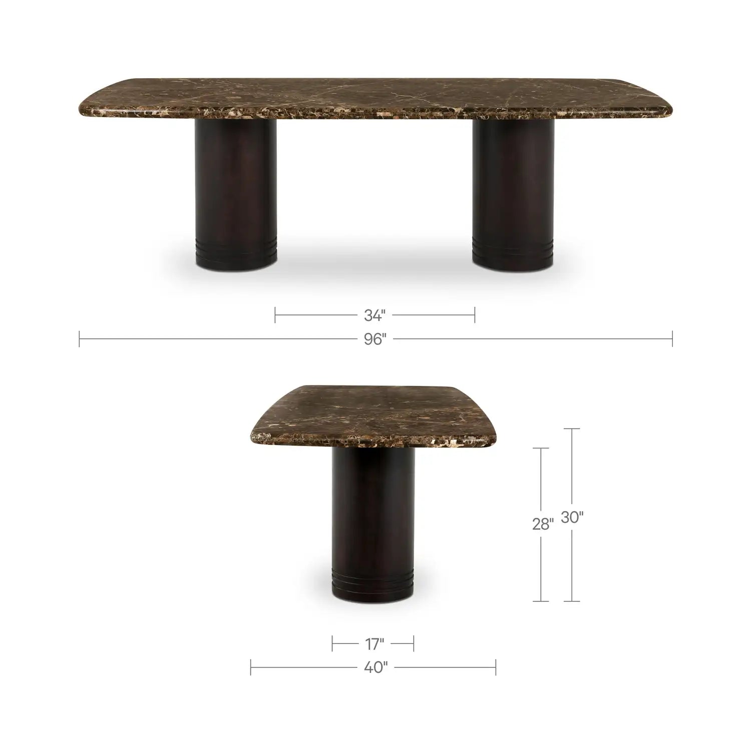MOES DAPHNE DINING TABLES - Dining Tables