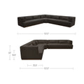 MOES, CLOVE SECTIONALS, SOFA