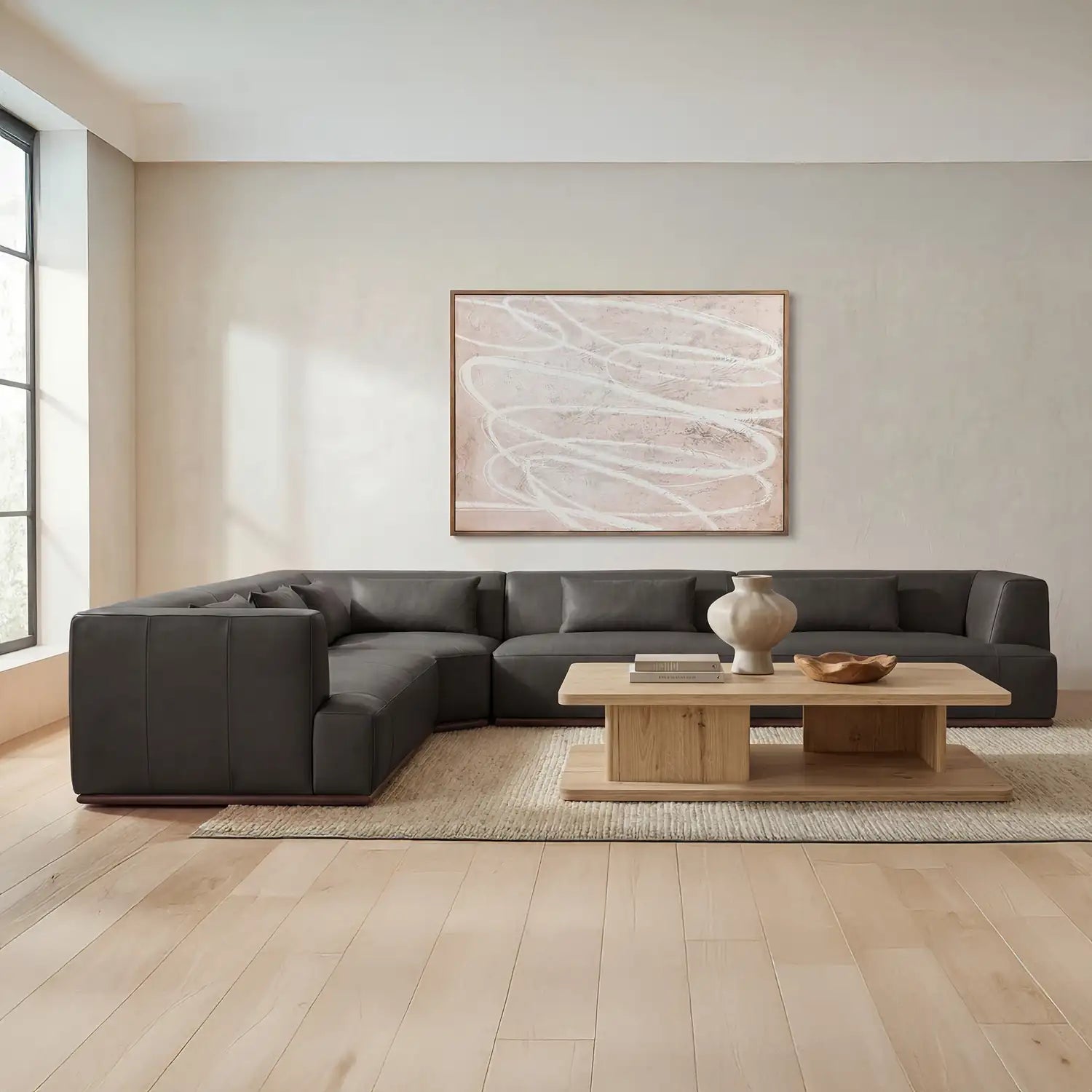 MOES, CLOVE SECTIONALS, SOFA