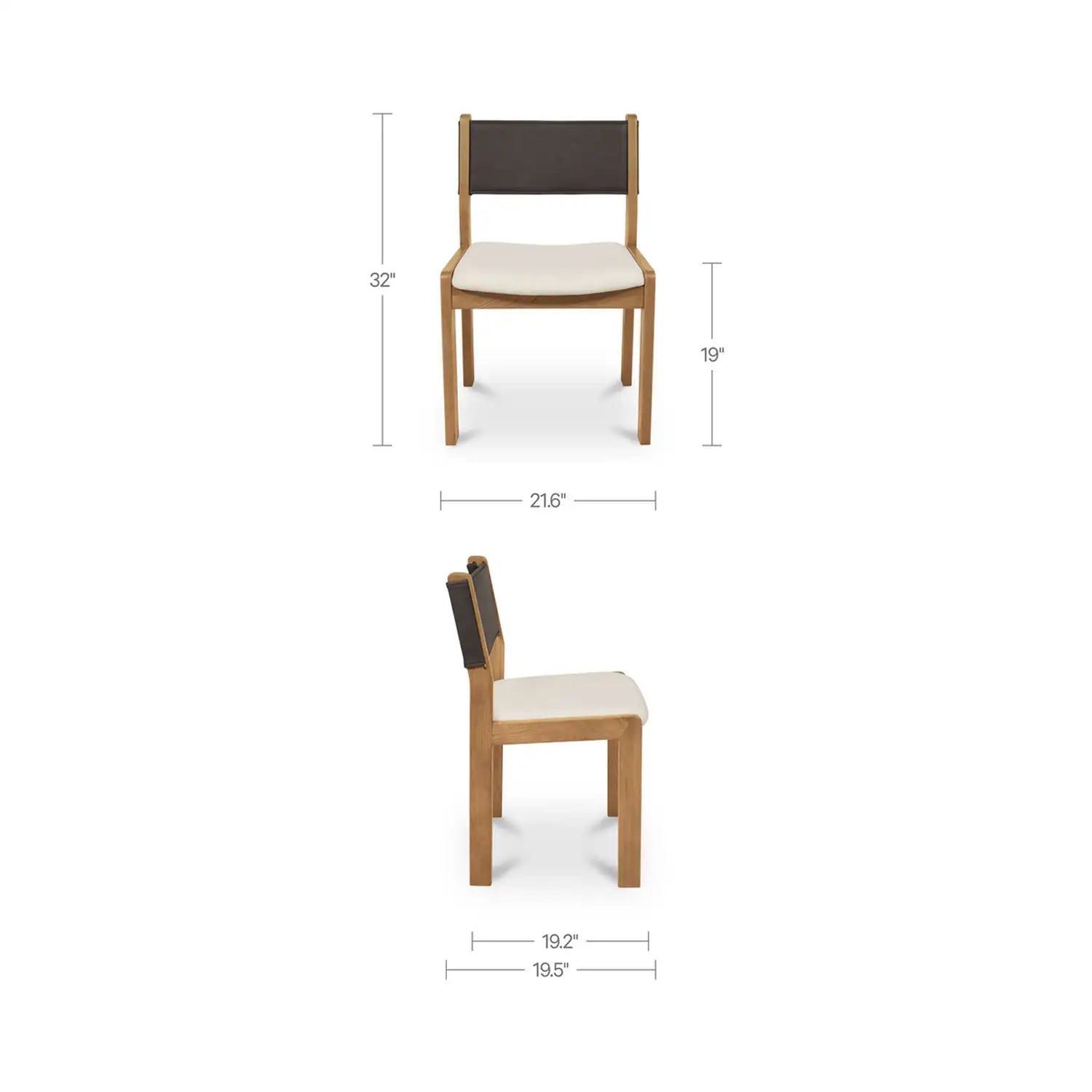 MOES, CAROL DINING CHAIRS - SET OF TWO, DINING CHAIRS
