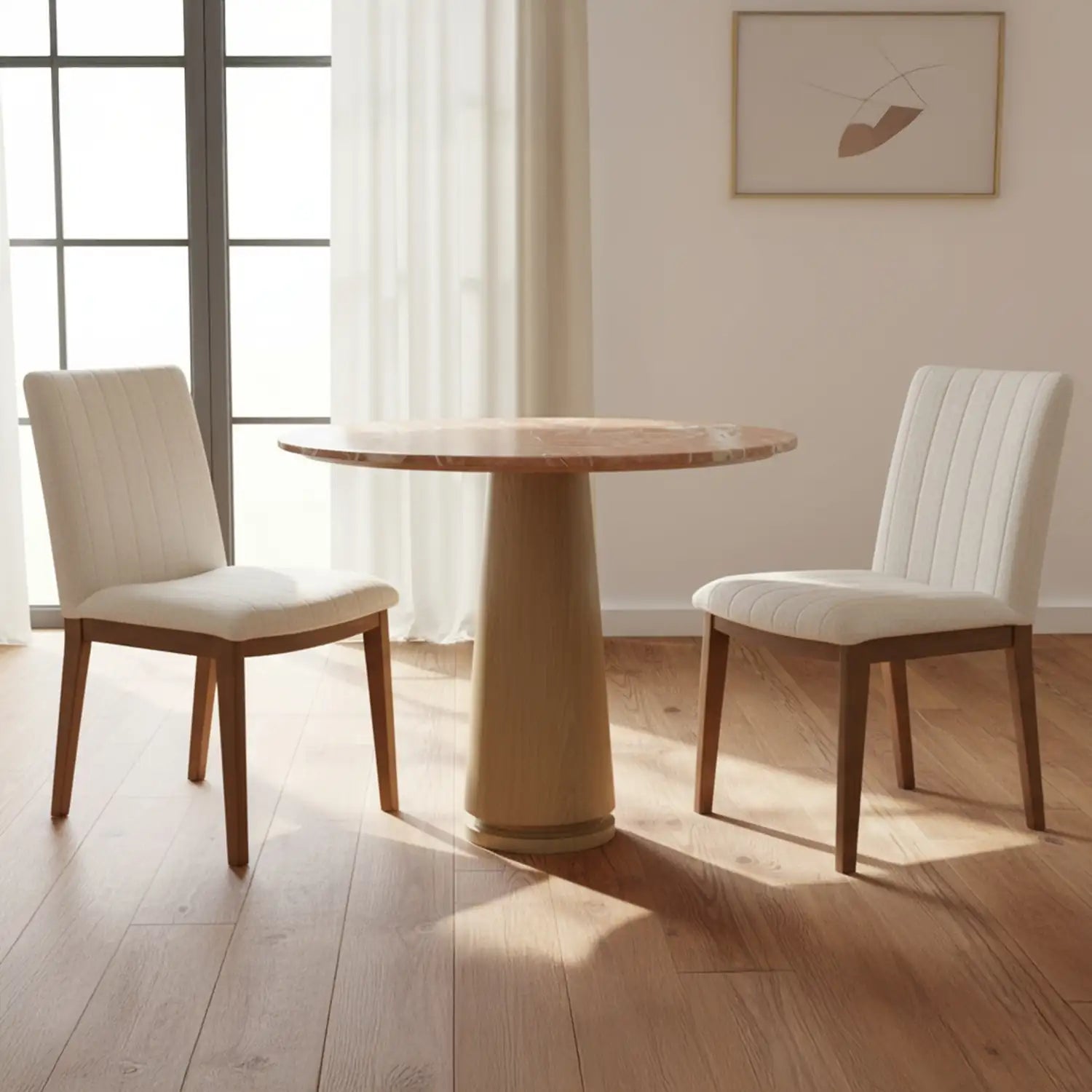 MOES, DEMI DINING CHAIRS - SET OF TWO, DINING CHAIRS