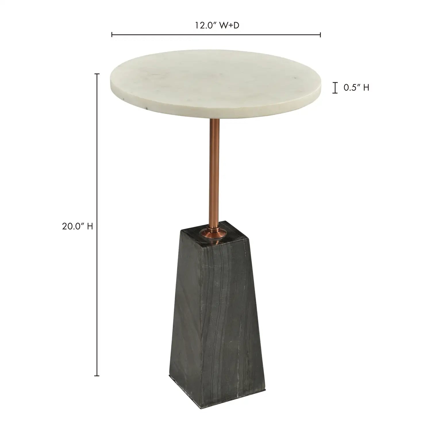 MOES DAWN ACCENT TABLES - Side