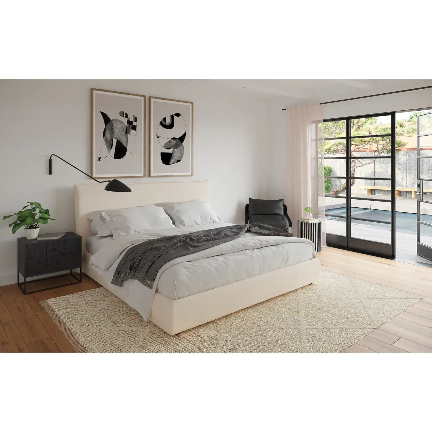 MOES CHAMEAU SIDE TABLES - Side