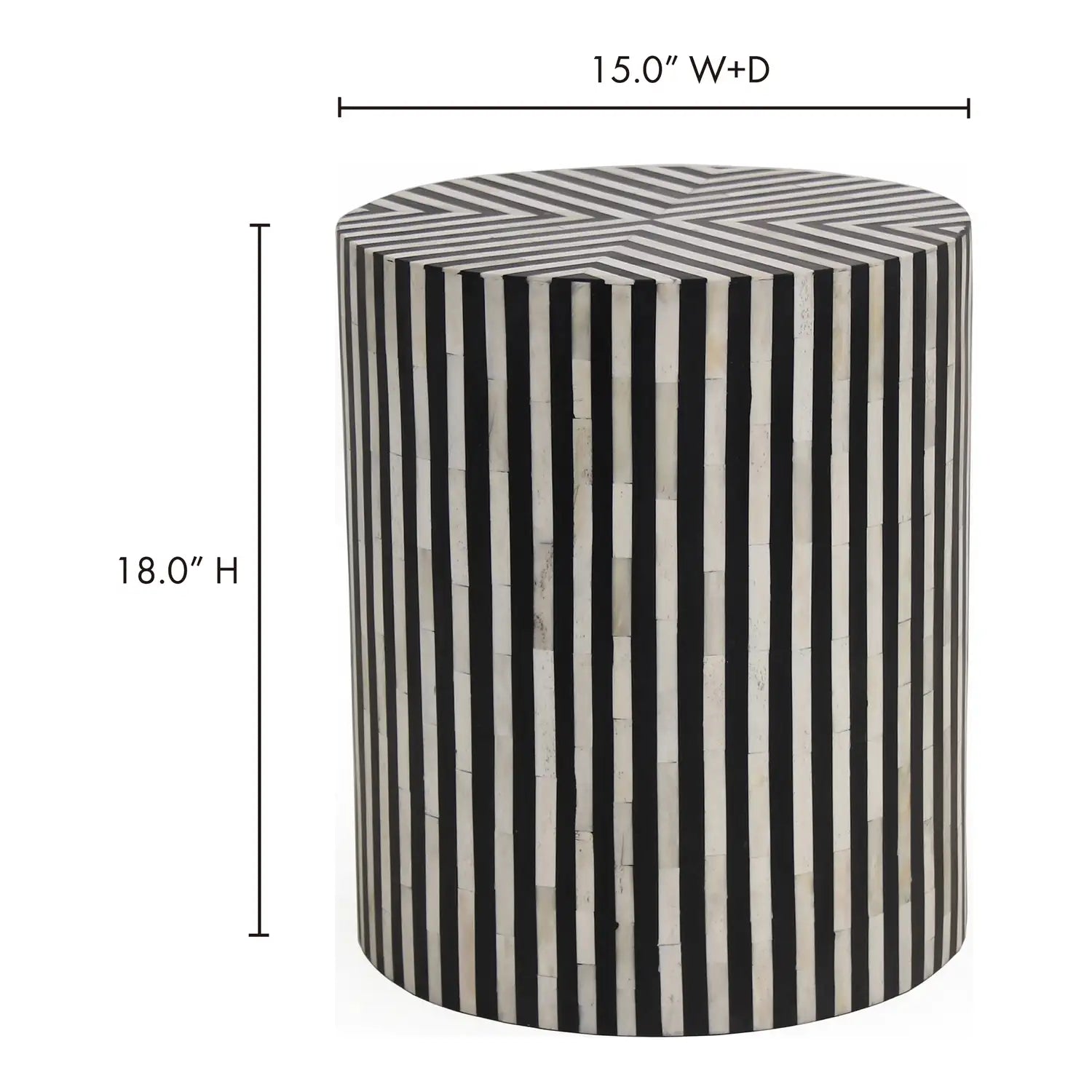 MOES CHAMEAU SIDE TABLES - Side
