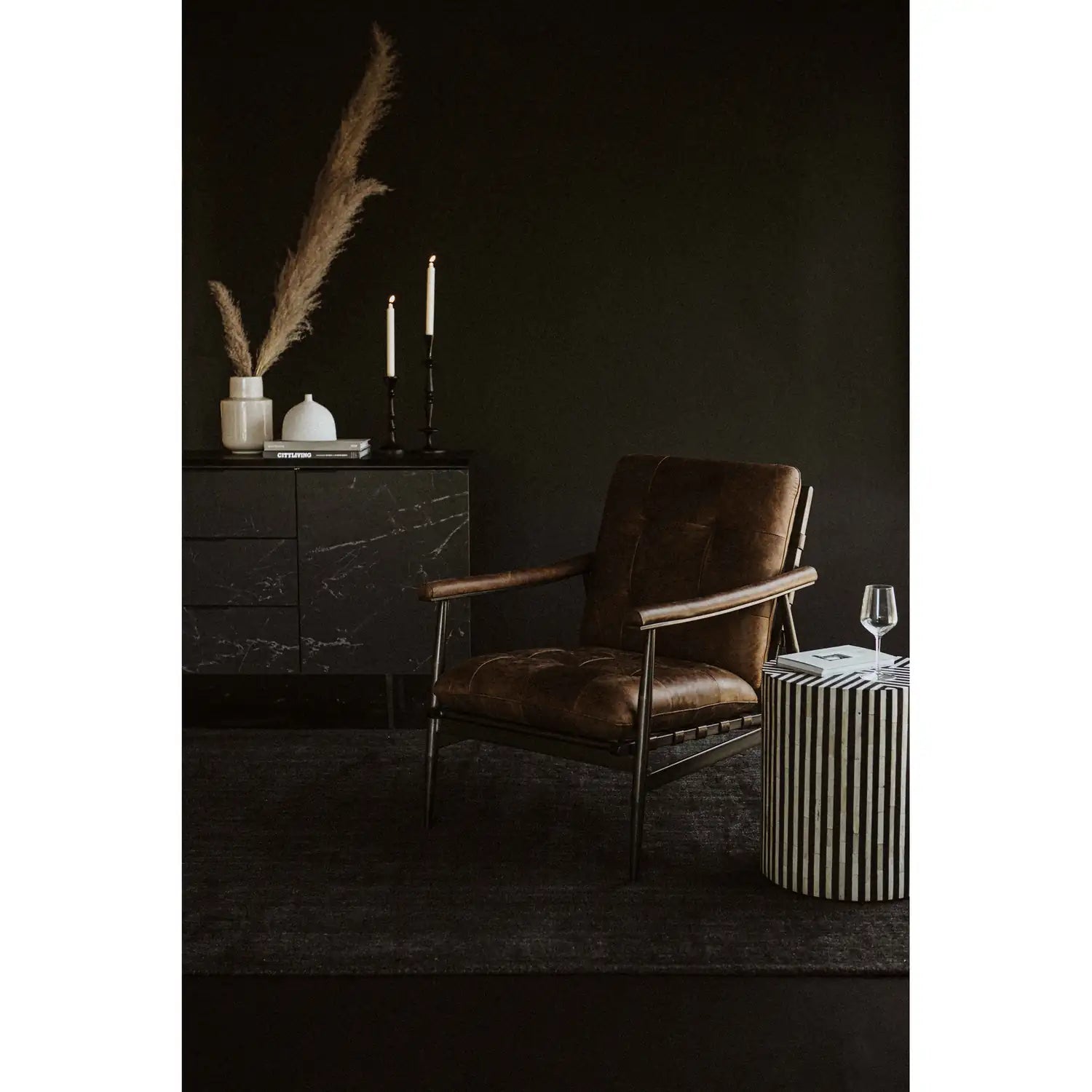 MOES CHAMEAU SIDE TABLES - Side