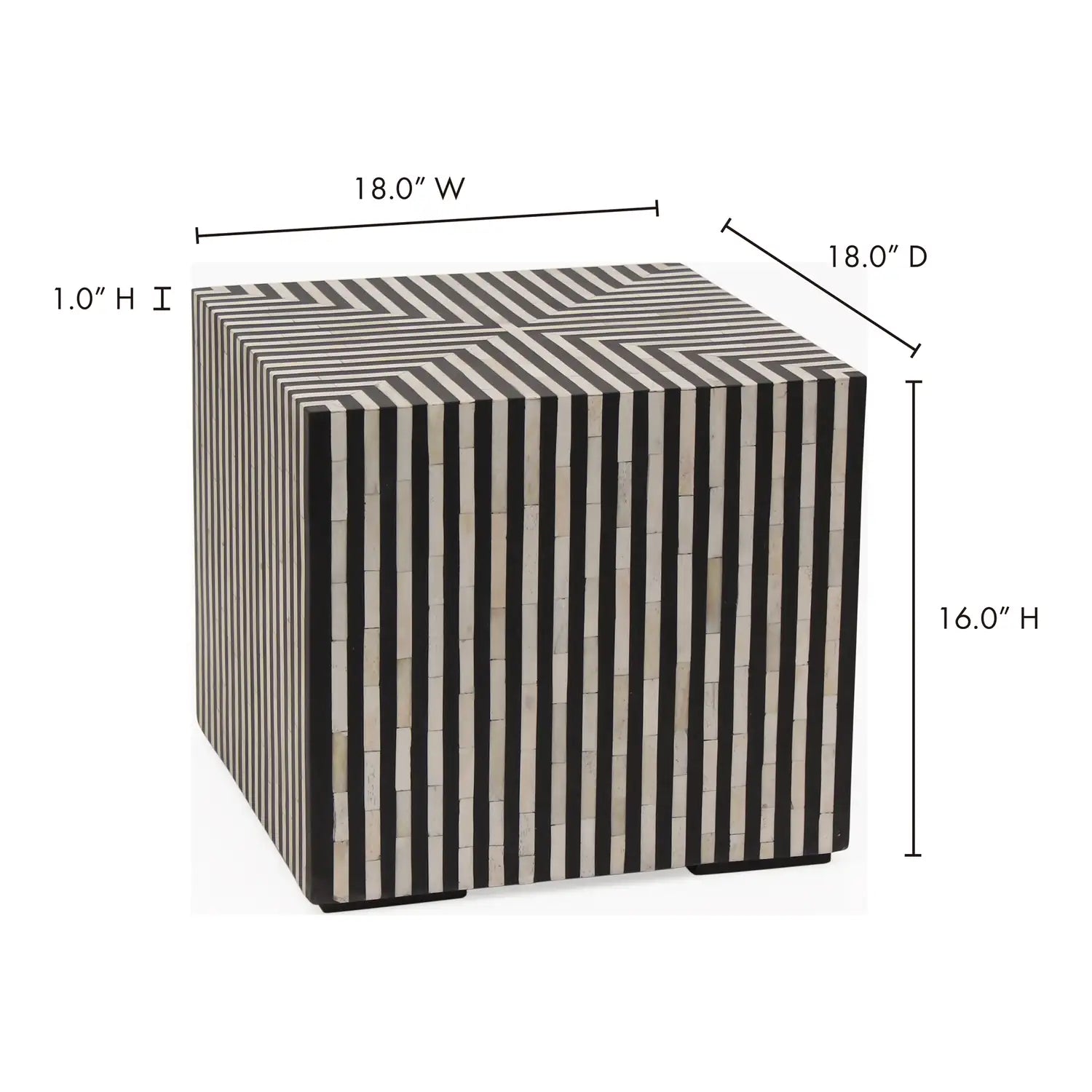 MOES TERNING SIDE TABLES - Side
