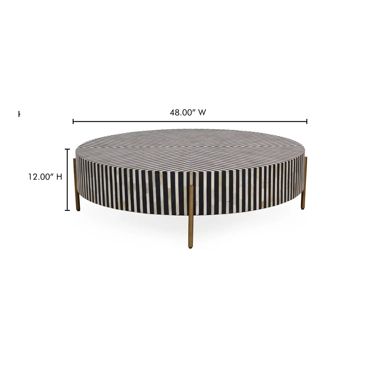 MOES CHAMEAU COFFEE TABLES - Coffee