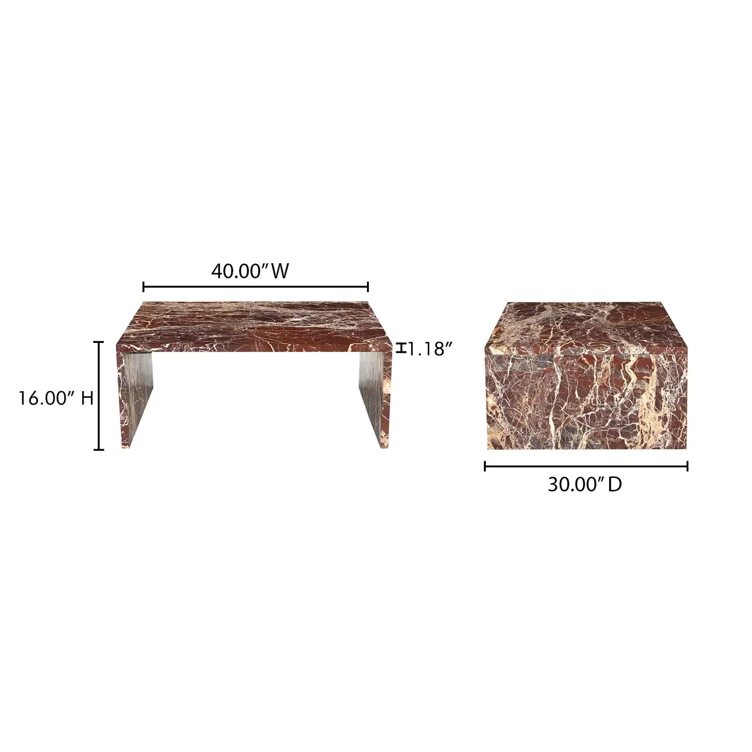 MOES ROSA COFFEE TABLES - Coffee