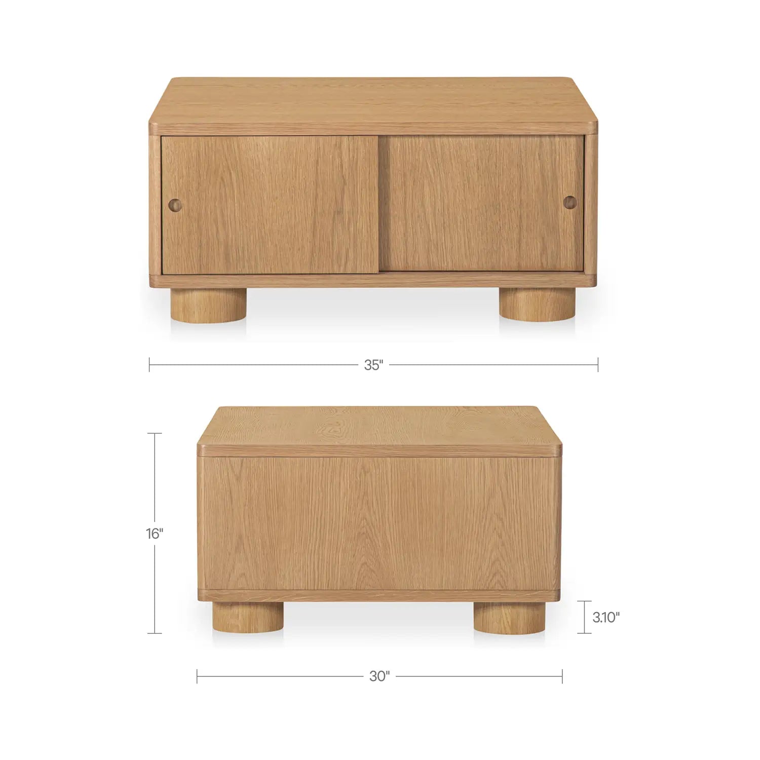 MOES HOBBS COFFEE TABLES - Coffee