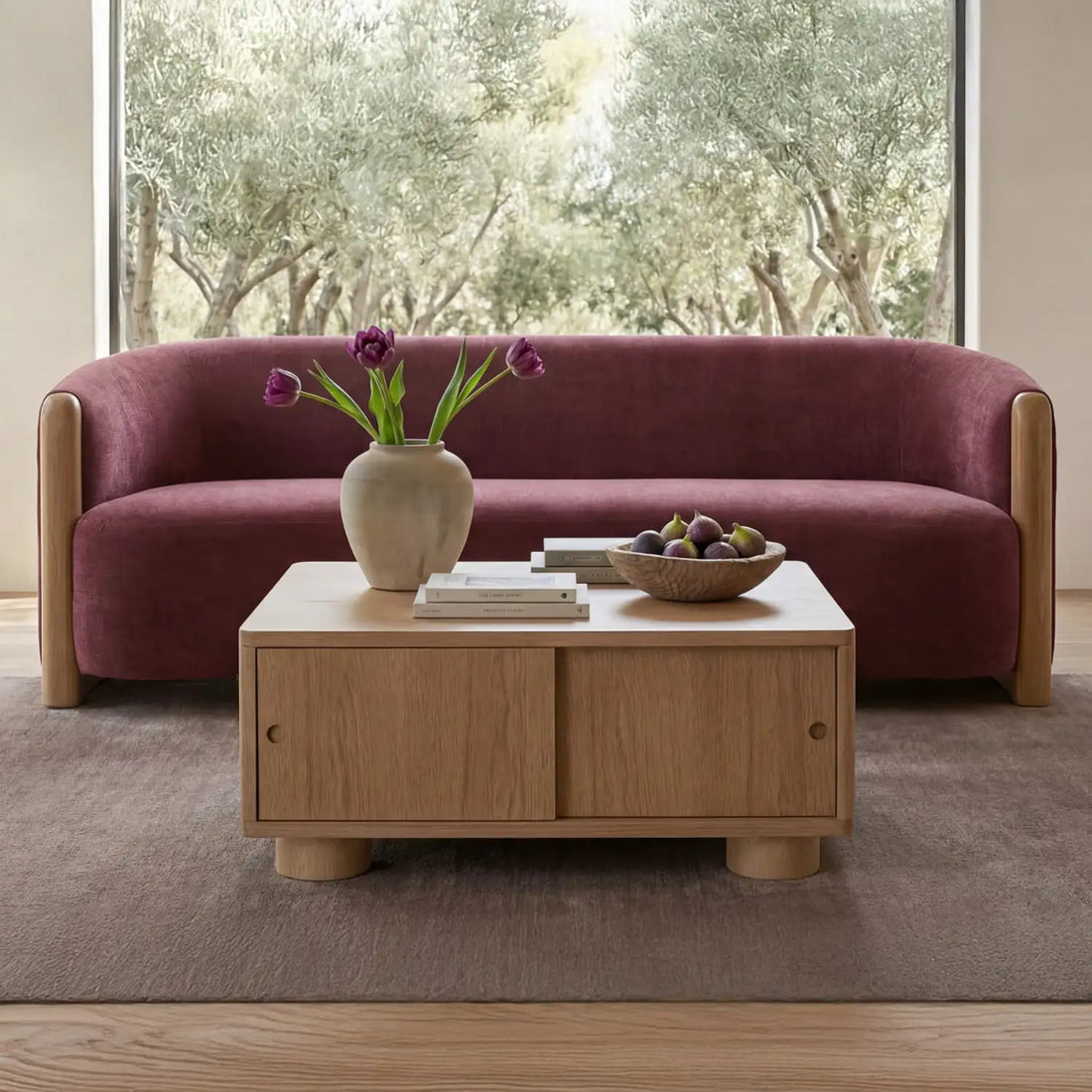 MOES HOBBS COFFEE TABLES - Coffee