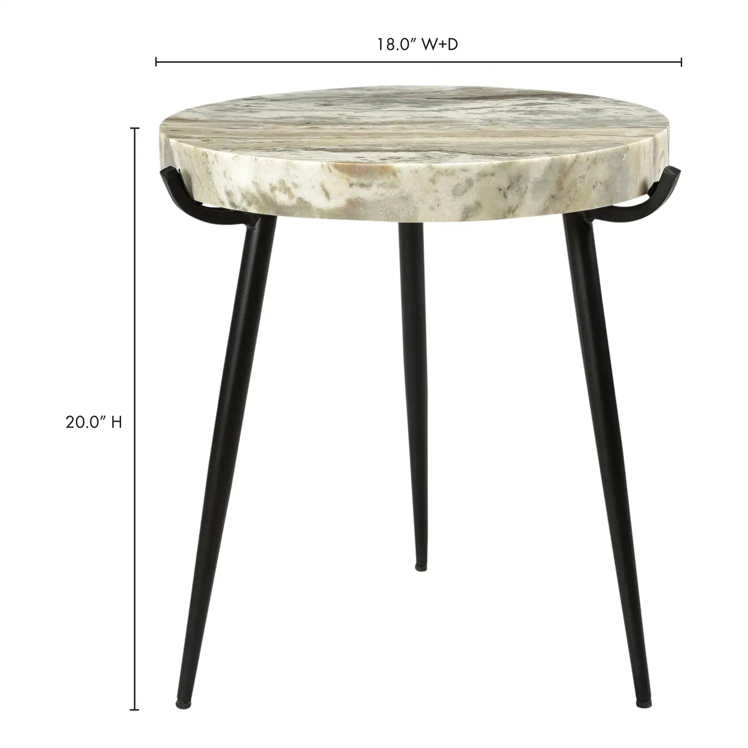 MOES BRINLEY ACCENT TABLES - Side