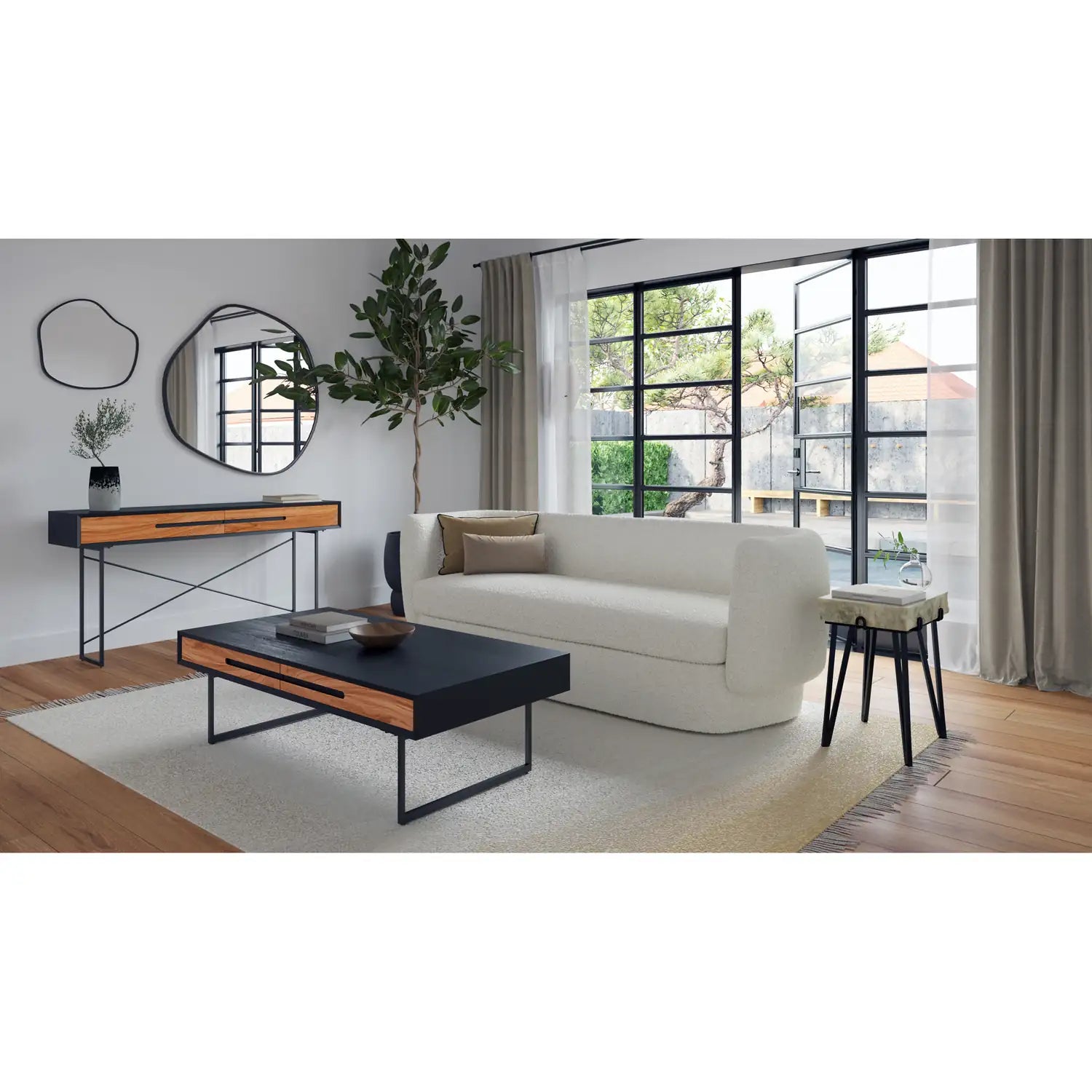 MOES ALPERT ACCENT TABLES - Side