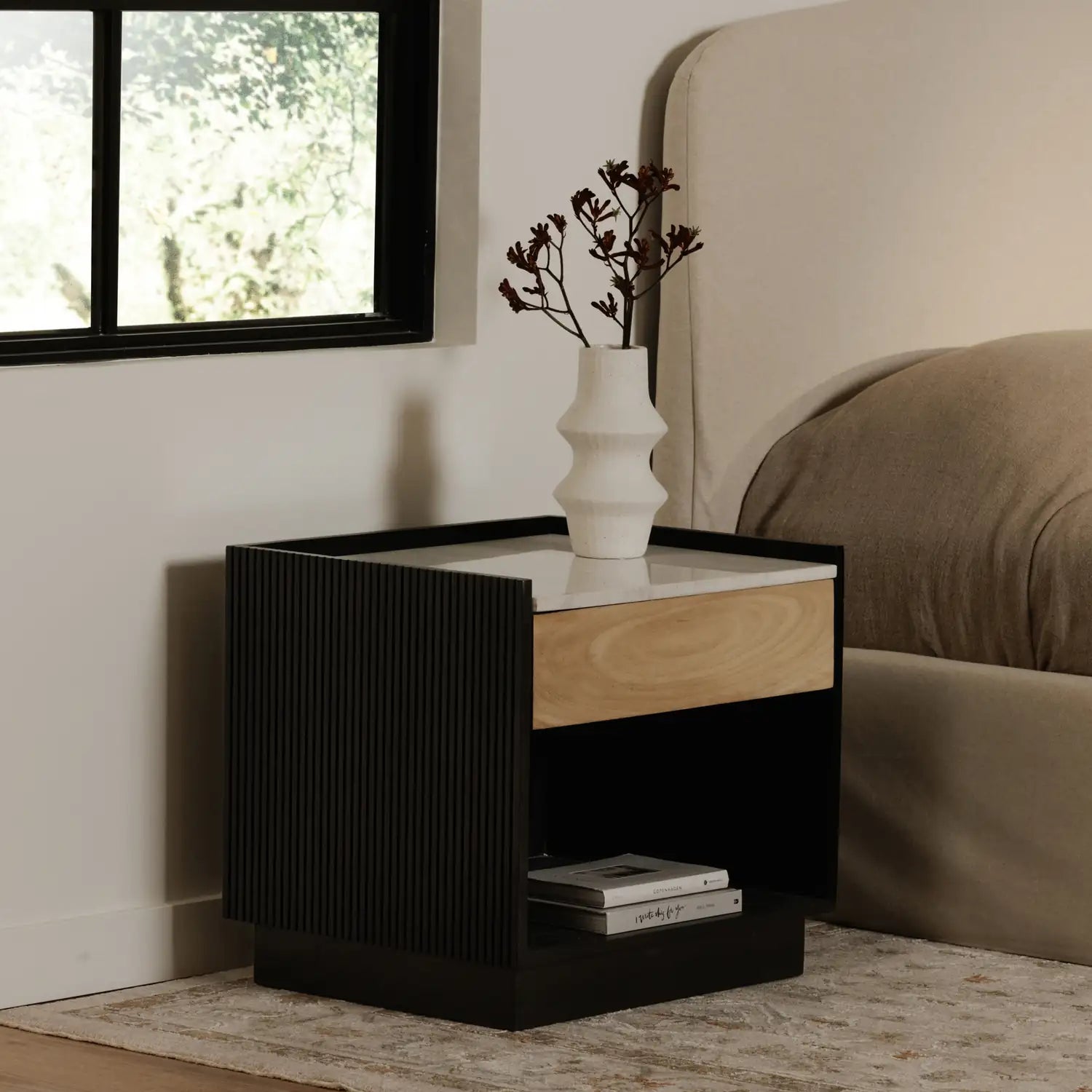 MOE'S, CARTER NIGHTSTANDS, NIGHTSTANDS