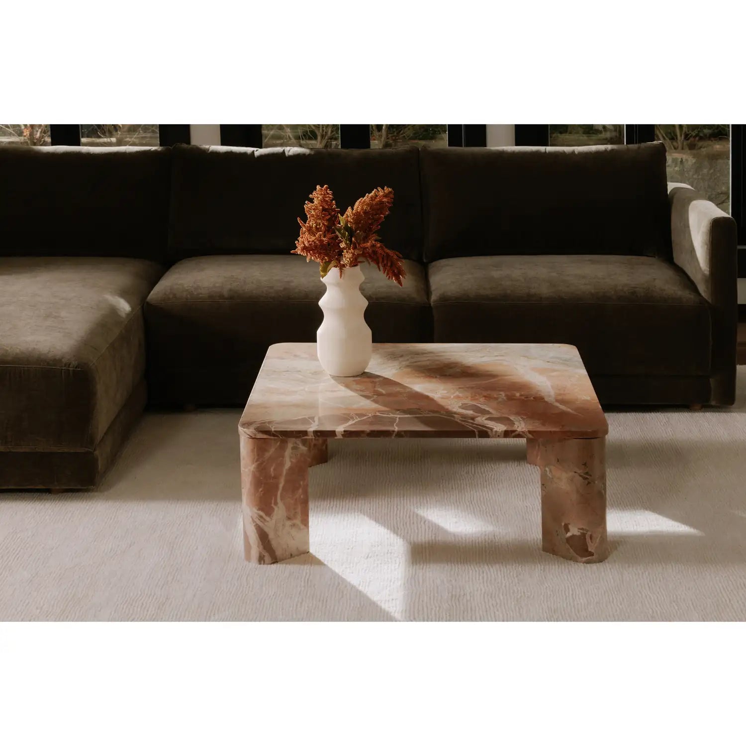 MOES SEGMENT COFFEE TABLES - Coffee
