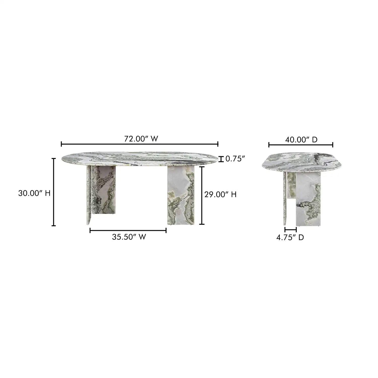 MOES CELIA DINING TABLES - Dining Tables