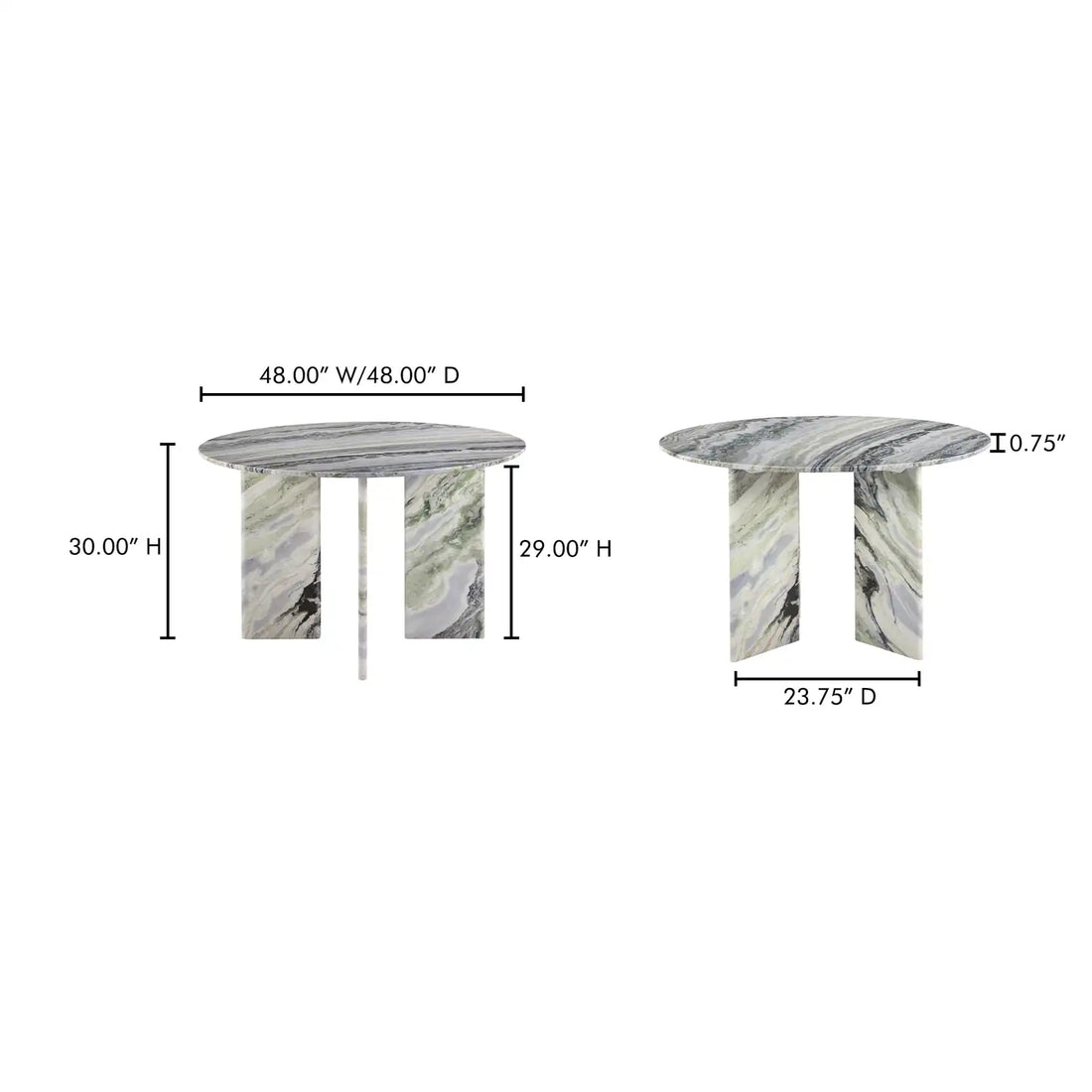 MOES CELIA DINING TABLES - Dining Tables