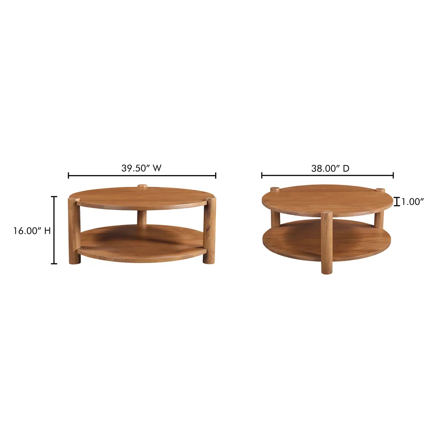 MOES OLSEN COFFEE TABLES - Coffee
