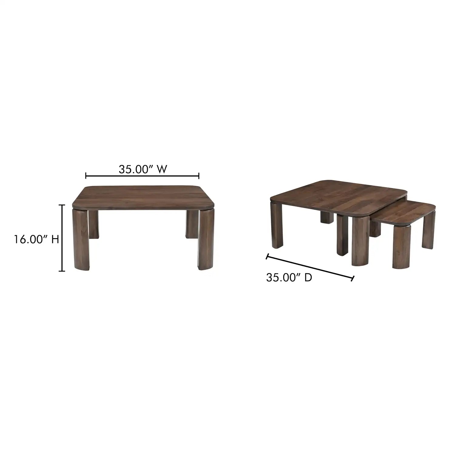 MOES BAILEY COFFEE TABLES - Coffee