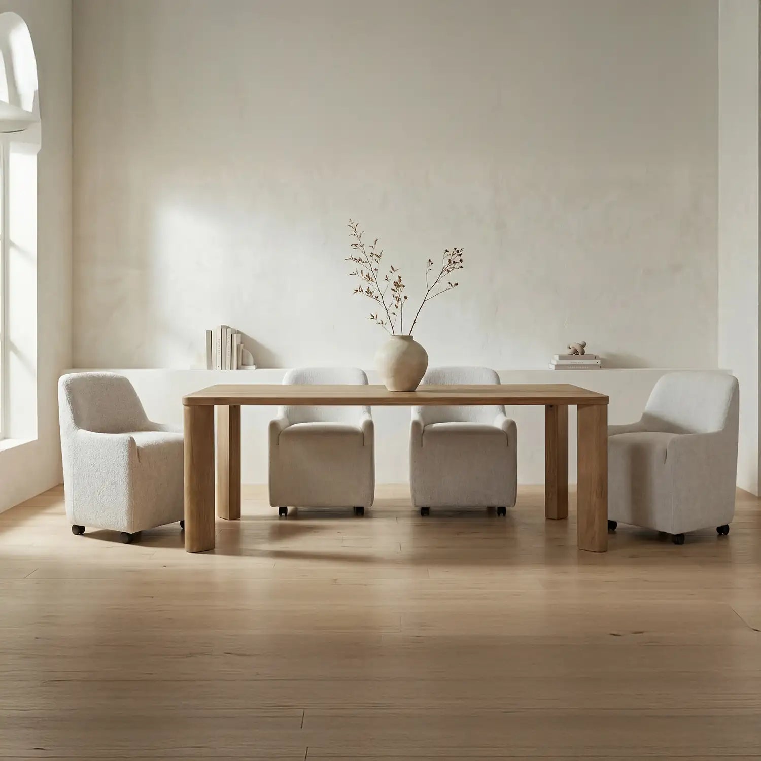 MOES SEGMENT DINING TABLES - Dining Tables