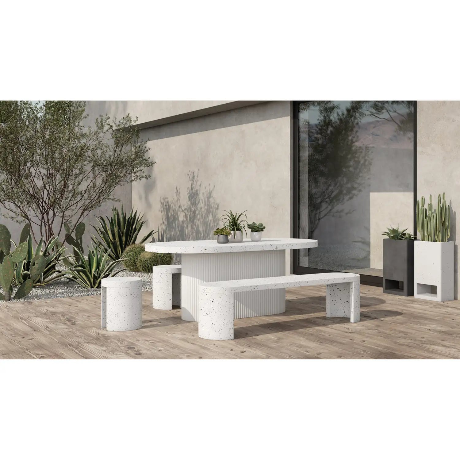 MOES LYON OUTDOOR BENCHES - Outdoor Seating