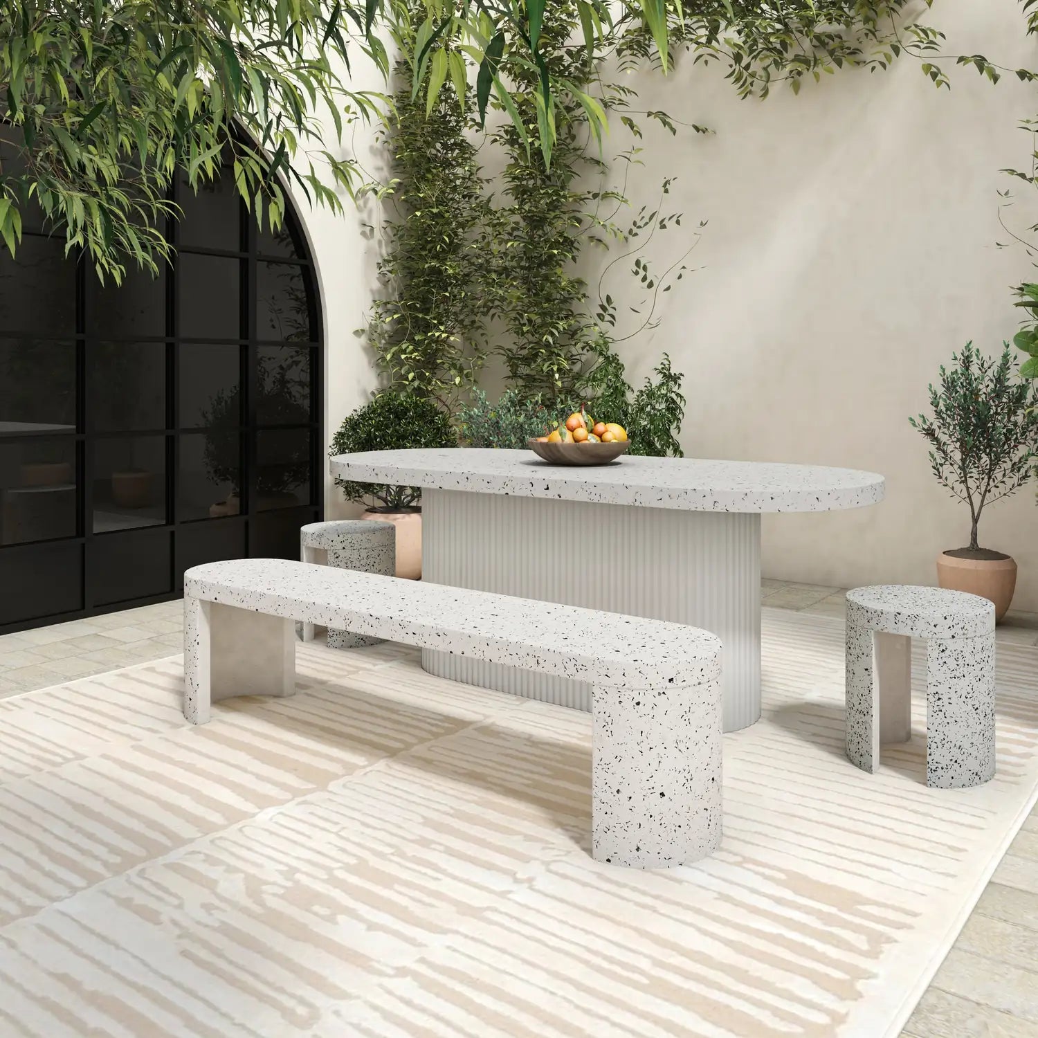 MOES LYON OUTDOOR BENCHES - Outdoor Seating