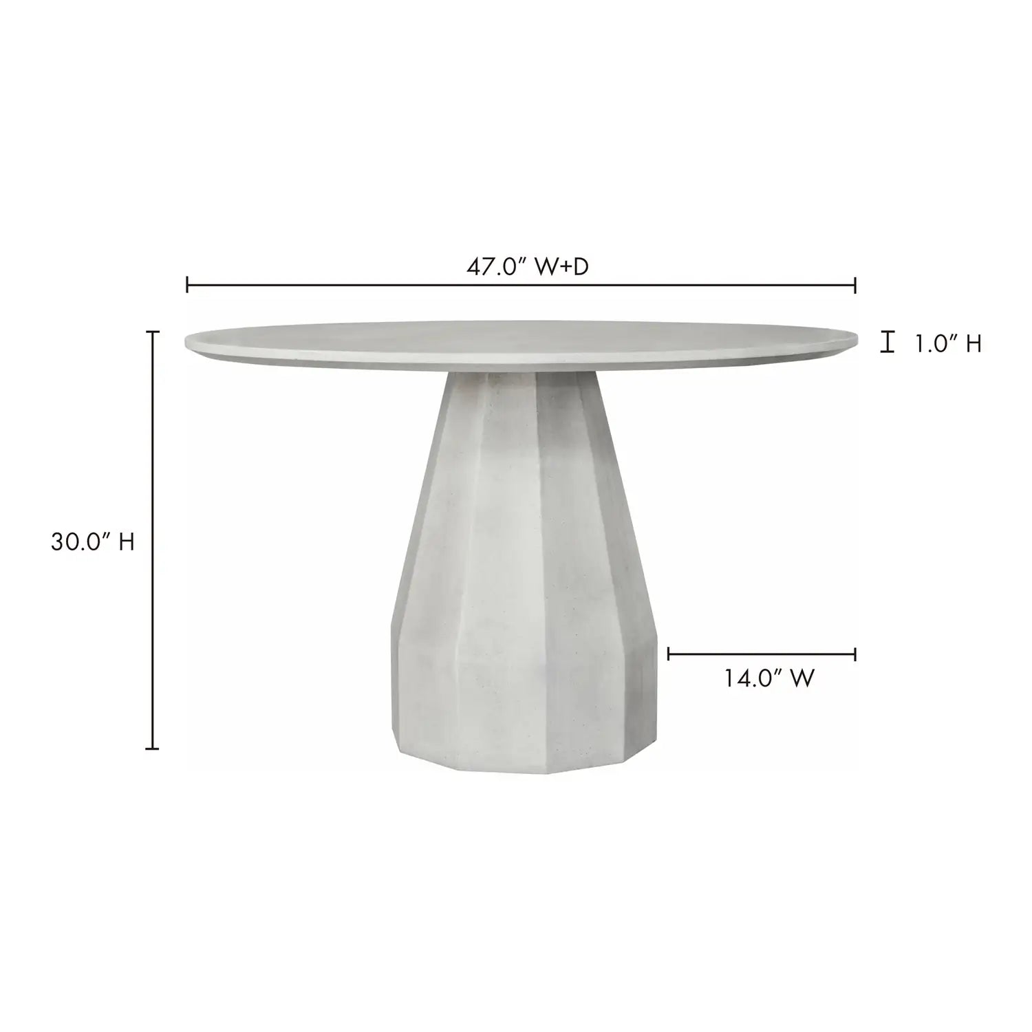 MOES TEMPLO OUTDOOR DINING TABLES - Outdoor Tables