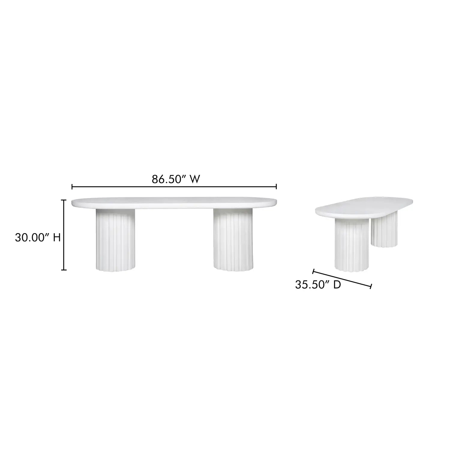 MOES ERIS OUTDOOR DINING TABLES - Outdoor Tables