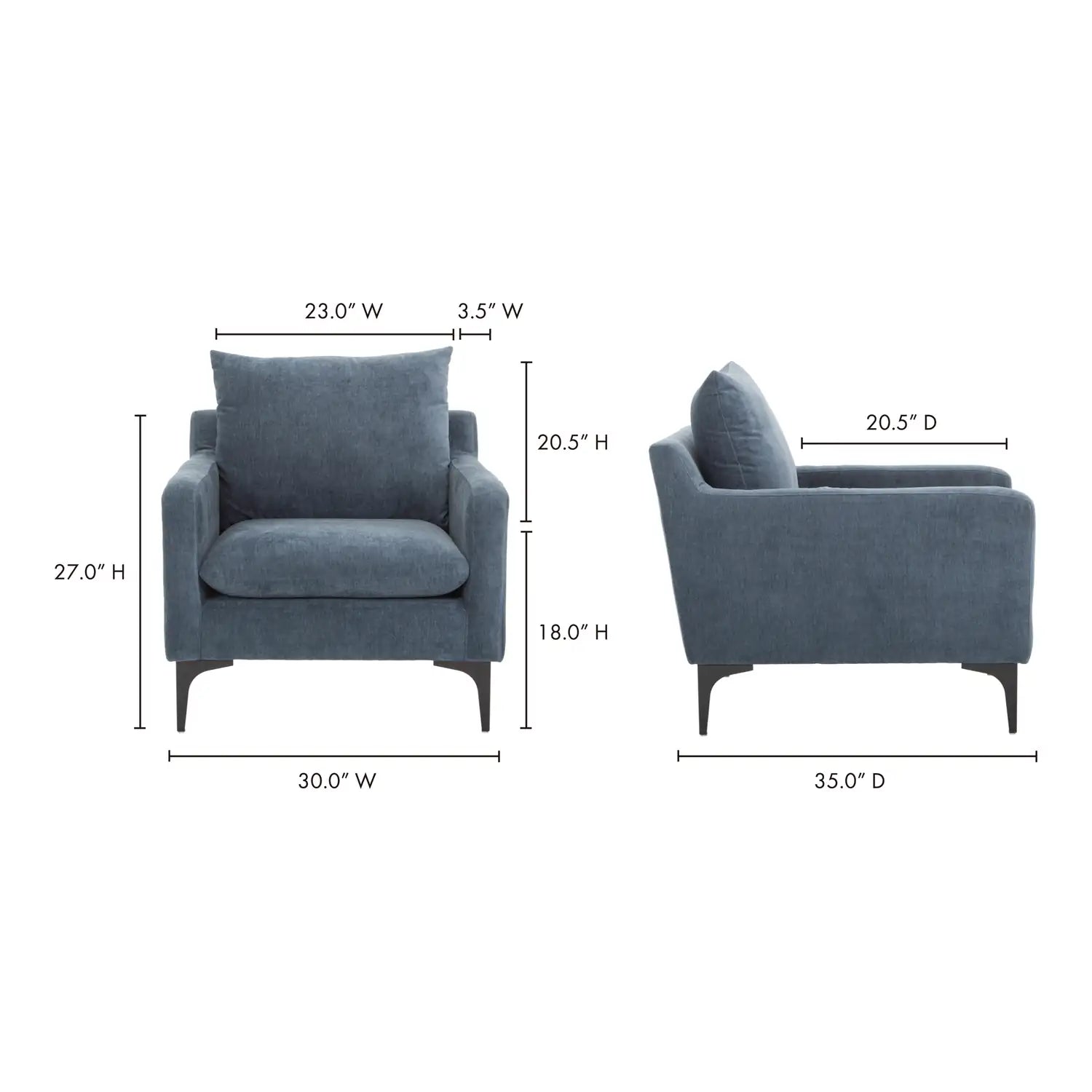 MOES, PARIS ACCENT CHAIRS, LOUNGE