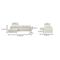 MOES, BRYN SECTIONALS, SOFA