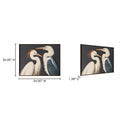 MOES TWO CRANES PAINTINGS - Decorative Accents