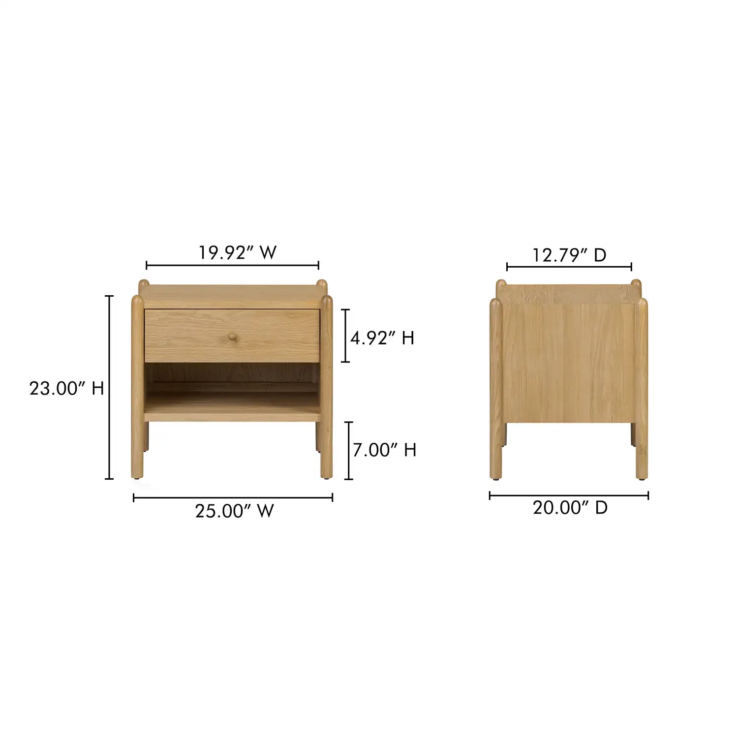 MOE'S, BILLY NIGHTSTANDS, NIGHTSTANDS