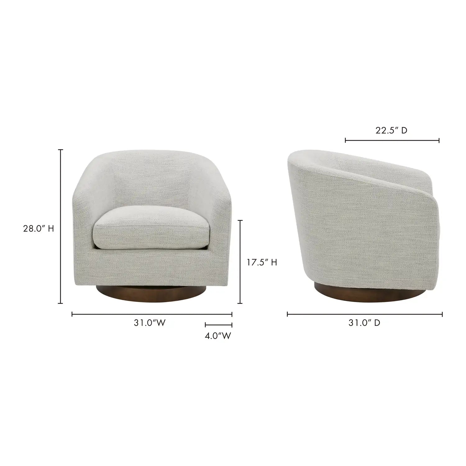 MOES, OSCY ACCENT CHAIRS, LOUNGE
