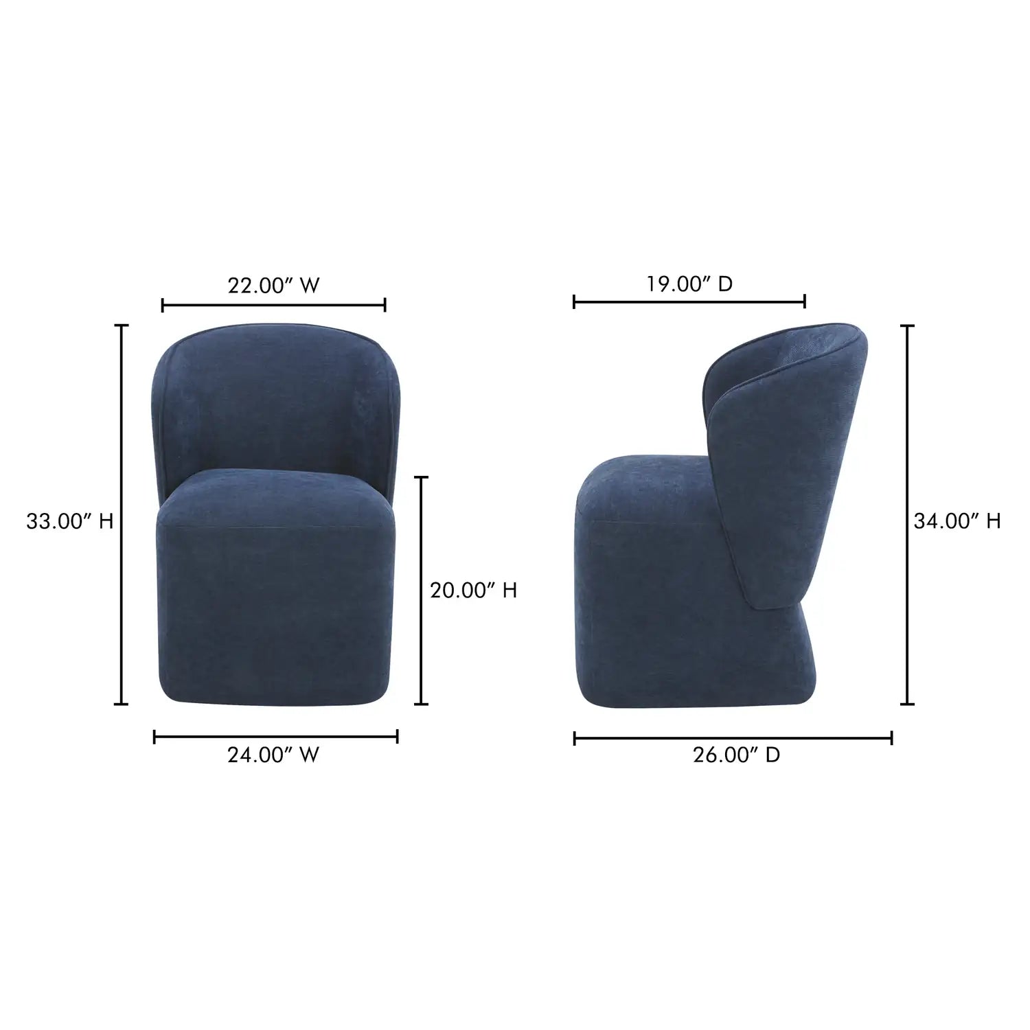 MOES, LARSON DINING CHAIRS, DINING CHAIRS