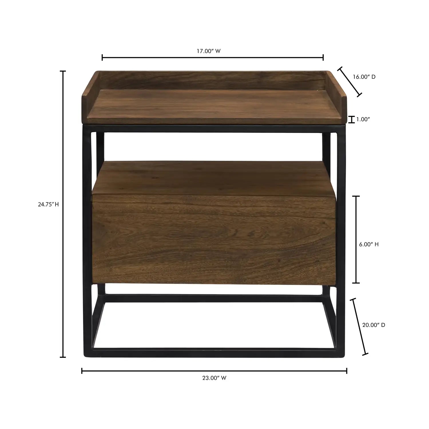 MOES VANCOUVER SIDE TABLES - Side
