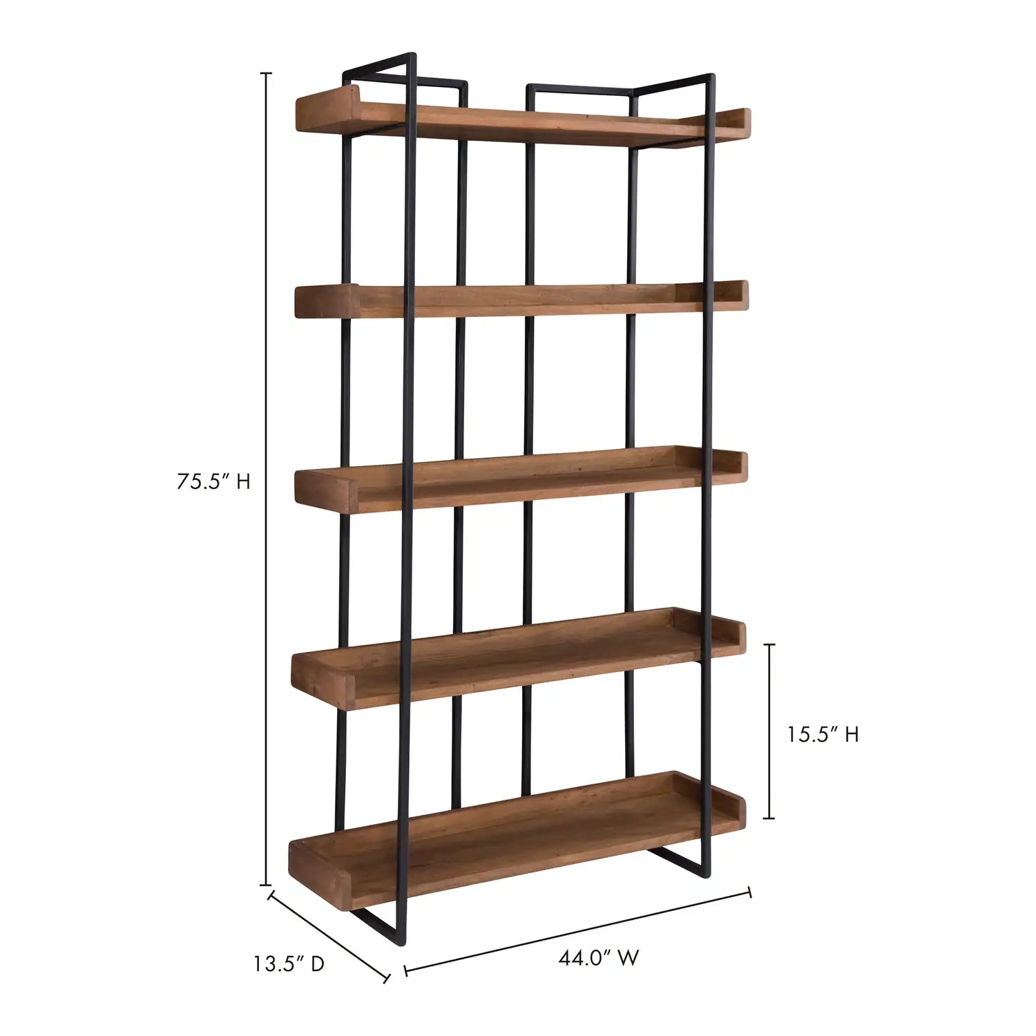 MOES VANCOUVER BOOKSHELVES - Cabinets & Bar