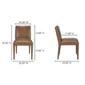 MOES, CALLA DINING CHAIRS - SET OF TWO, DINING CHAIRS