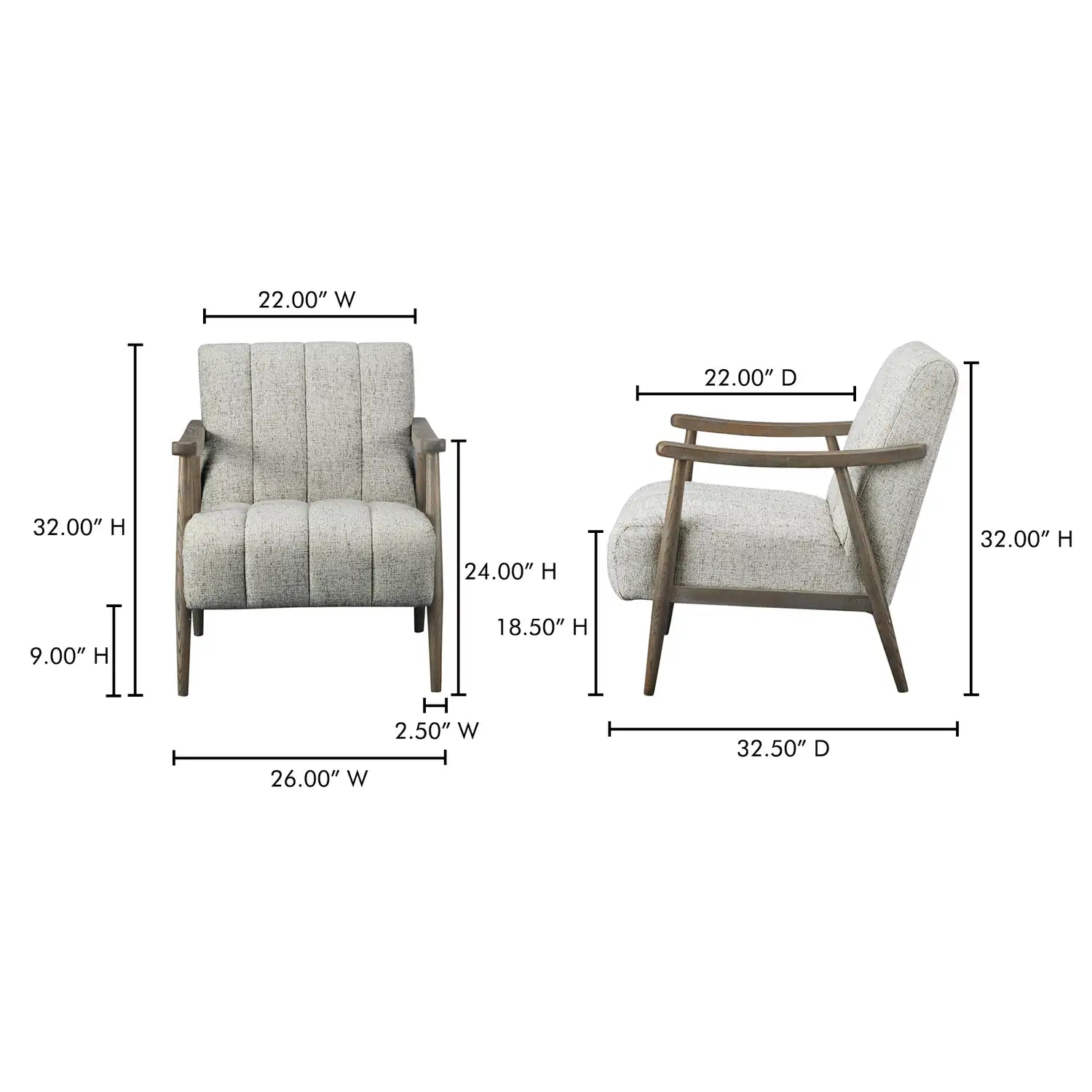 MOES, ASTER ACCENT CHAIRS, LOUNGE