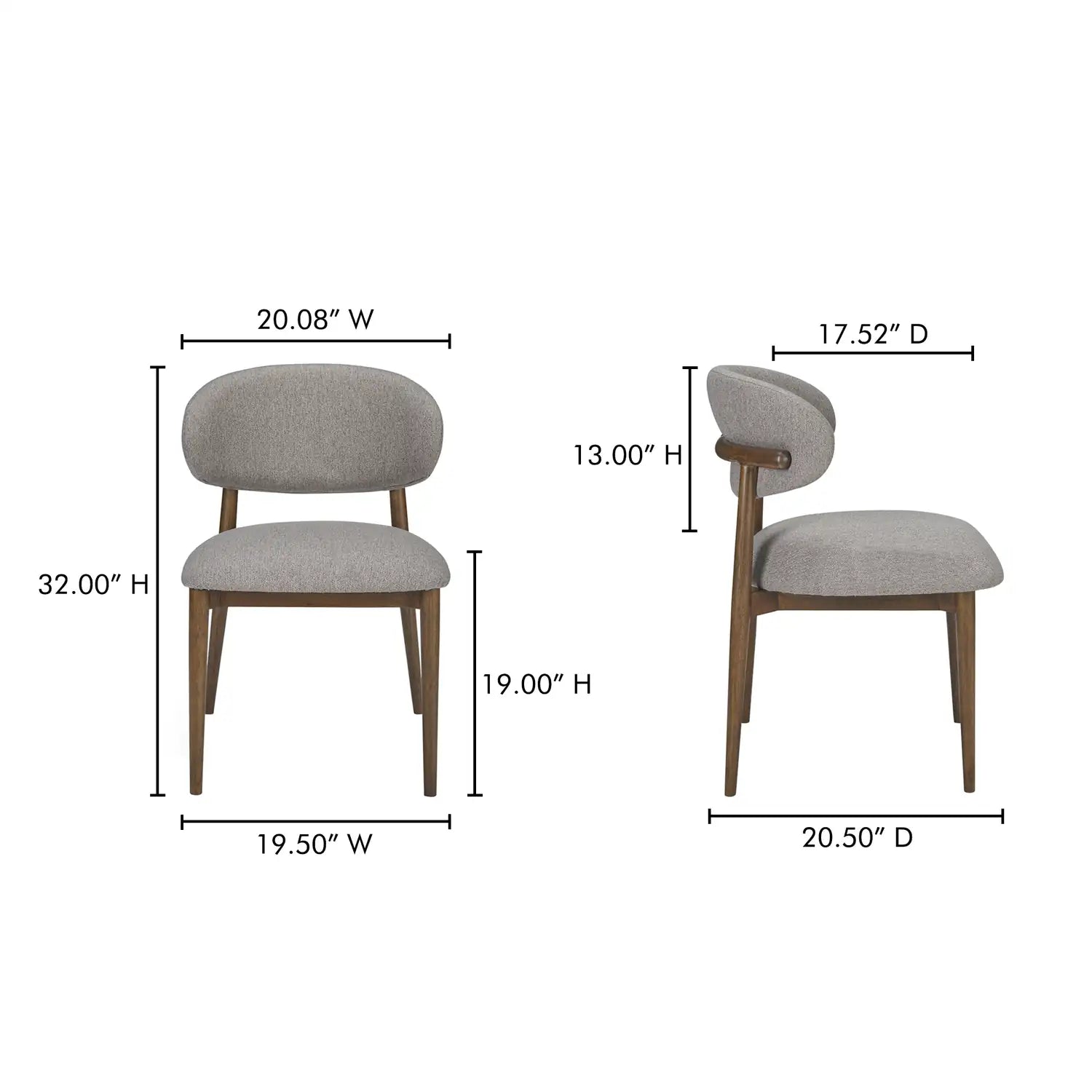 MOES, ELLIE DINING CHAIRS, DINING CHAIRS