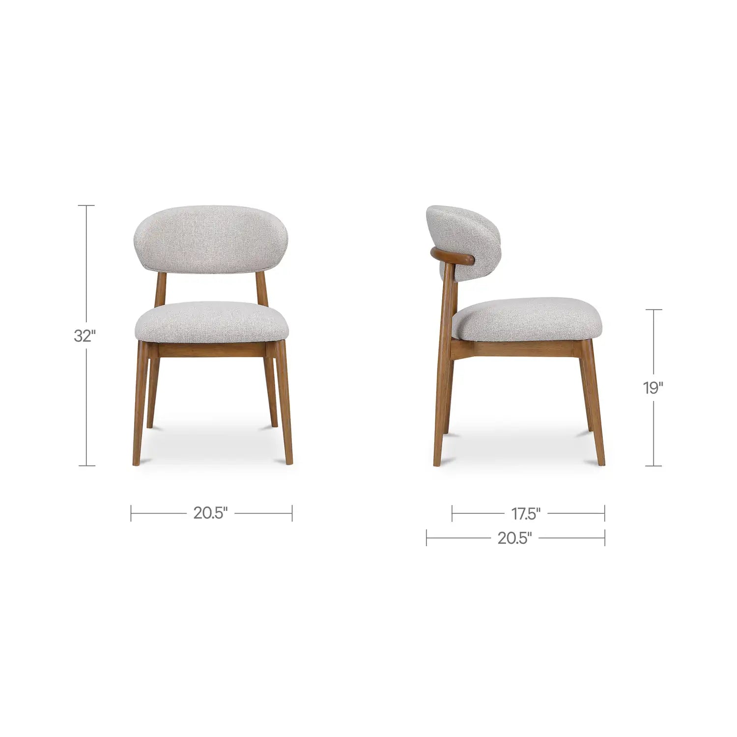 MOES, ELLIE DINING CHAIRS, DINING CHAIRS